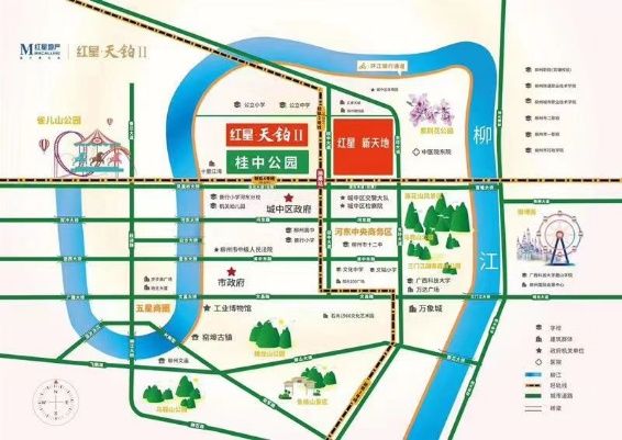 区位图