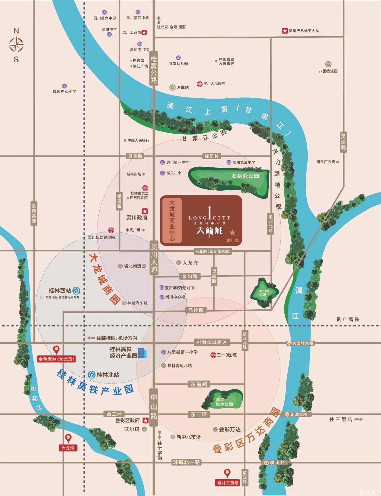 区位图